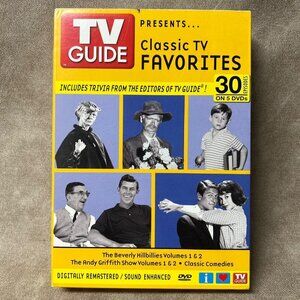 TV Guide Classic TV Favorites, 30 Episodes Andy Griffith Beverly Hillbillies